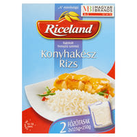 Riceland KonyhakÃ©sz rizs 'A' minÅ‘sÃ©gÅ± hÃ¡ntolt hosszÃºszemÅ± 2 x 125 g
