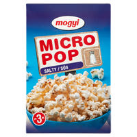 Mogyi Micro Pop sÃ³s, mikrohullÃ¡mÃº sÃ¼tÅ‘ben elkÃ©szÃ­thetÅ‘ pattogatni valÃ³ kukorica 3 x