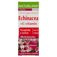 Naturland Vitalstar Echinacea + C-vitamin alkoholmentes folyÃ©kony Ã©trend-kiegÃ©szÃ­tÅ‘