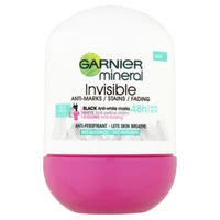 Garnier Mineral Invisible Anti-marks/stains/fading 48 h Fresh Scent izzadÃ¡sgÃ¡tlÃ³ golyÃ³s dezodor