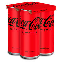 Coca-Cola Zero colaÃ­zÅ± energiamentes szÃ©nsavas Ã¼dÃ­tÅ‘ital Ã©desÃ­tÅ‘szerekkel 4 x 330 ml