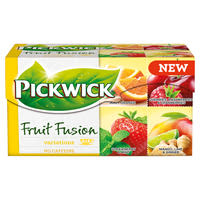 Pickwick Fruit Fusion gyÃ¼mÃ¶lcs- Ã©s gyÃ³gynÃ¶vÃ©nytea variÃ¡ciÃ³k