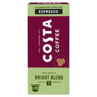 Costa Coffee Bright Blend Espresso Å‘rÃ¶lt-pÃ¶rkÃ¶lt kÃ¡vÃ© kapszulÃ¡ban