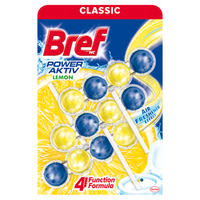 Bref Power Aktiv Lemon WC-frissítő 3 x 50 g