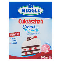 Meggle UHT Cukrászhab édesített habalap