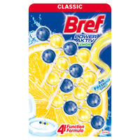Bref Power Aktiv Lemon WC-frissÃ­tÅ‘ 4 x 50 g