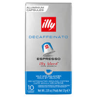 Illy Decaffeinato Espresso Illy Blend koffeinmentes Å‘rÃ¶lt-pÃ¶rkÃ¶lt kÃ¡vÃ© kapszulÃ¡ban 10 db