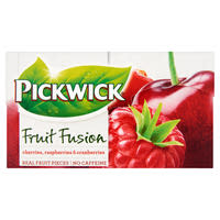 Pickwick Fruit Fusion meggy, mÃ¡lna, vÃ¶rÃ¶sÃ¡fonya Ã­zÅ± gyÃ¼mÃ¶lcs-, Ã©s gyÃ³gynÃ¶vÃ©nytea