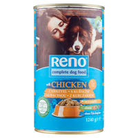 Reno teljes értékű állateledel felnőtt kutyák számára csirkével szószban