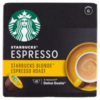 Starbucks by NescafÃ© Dolce Gusto Blonde Espresso Roast kÃ¡vÃ©kapszula