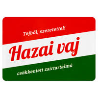 Hazai csökkentett zsírtartalmú vaj