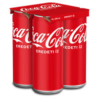 Coca-Cola colaÃ­zÅ± szÃ©nsavas Ã¼dÃ­tÅ‘ital 4 x 330 ml