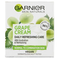 Garnier Skin Naturals hidratÃ¡lÃ³krÃ©m szÅ‘lÅ‘kivonattal normÃ¡l Ã©s kombinÃ¡lt bÅ‘rre