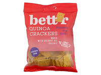 Bett'r Organic Bio quinoa krÃ©ker kurkumÃ¡val Ã©s rÃ³mai kÃ¶mÃ©nnyel