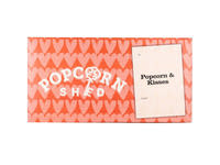 Popcorn Shed Popcorn & Kisses Ã­zesÃ­tett popcorn dÃ­szdoboz
