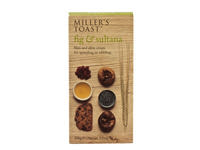 Millers fügés-mazsolás toast