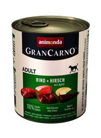 Gran Carno kutya konzerv adult szarvas&alma