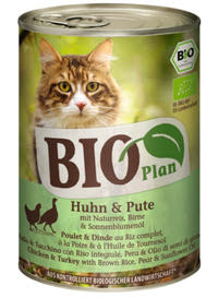 BioPlan macska konzerv adult csirke& pulyka