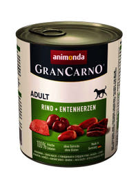 Gran Carno kutya konzerv adult marha&kacsaszív
