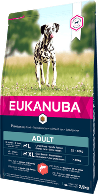 Eukanuba Large Breeds száraz kutyaeledel adult lazac