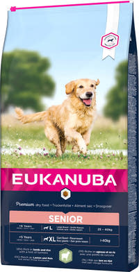 Eukanuba Large Breeds senior száraz kutyaeledel bárány& rizs