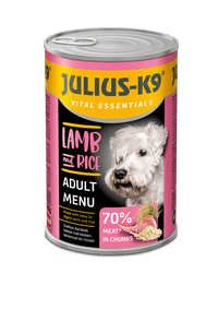 Julius – K9 kutya konzerv adult bárány&rizs