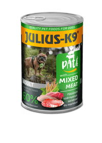Julius – K9 kutya konzerv adult húsmix