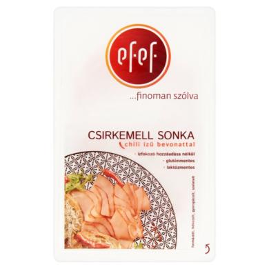 Efef Csemege csirkemell szeletek chili ízű bevonattal, glutén és laktózmentes