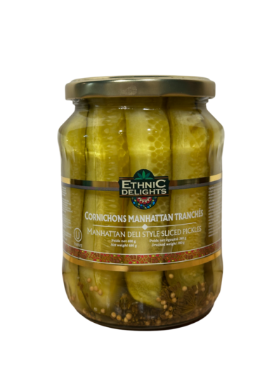 EthnicDelights Manhattan stílusú Cornichon 380g