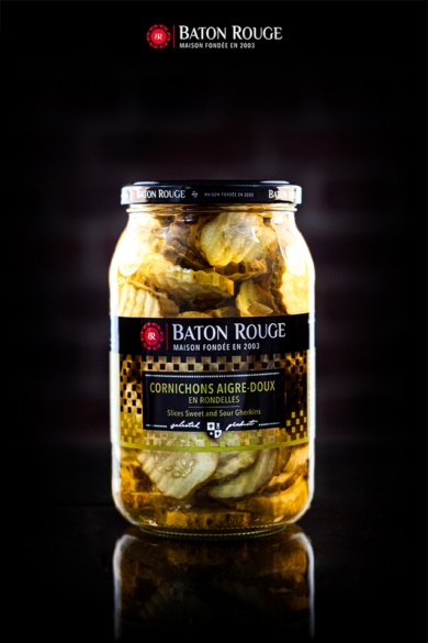 BatonRouge Cornichon szeletelt 470g