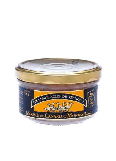 LDDT Kacsamáj mousse Gewürztraminer borral 130g