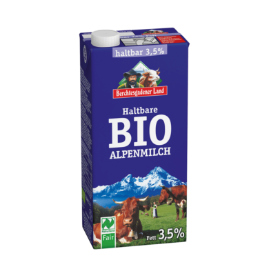 Bio Alpenmilch tartós dobozos tej 3,5% 1l