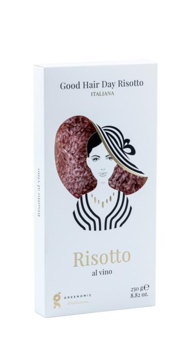 Greenomic Risotto Vörösborral 250g