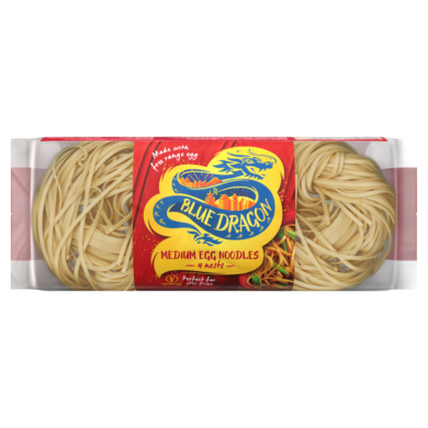 BlueDragon Medium tészta fészkek 250g
