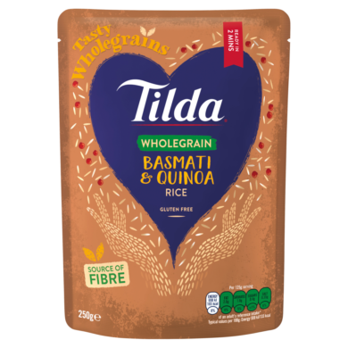 Tilda előgőzölt Basmati barna rizs quinoával 250g