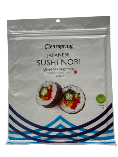 Clearspring Japán Sushi nori lapok (7db) 17g