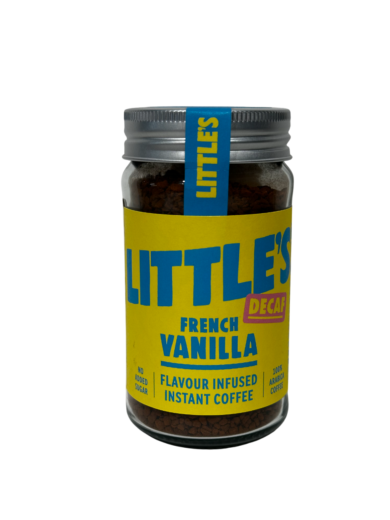 Little's Vaníliás koffeinmentes instant kávé 50g