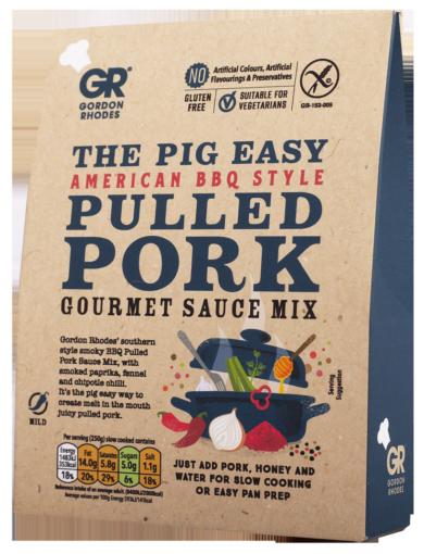 GordonRhodes BBQ Pulled pork szósz mix 75g