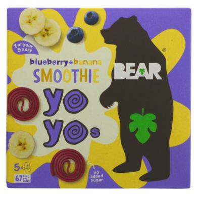 Bear Yoyo Áfonyás-Banános gyümölcs snack 5x20g