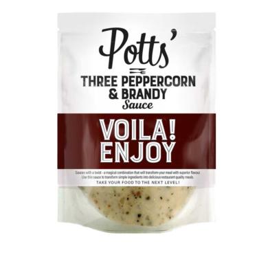 Potts Három bors mártás Brandyvel 75g