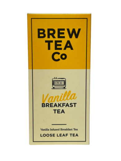 BrewTeaCo Vaníliás fekete tea, szálas 113g
