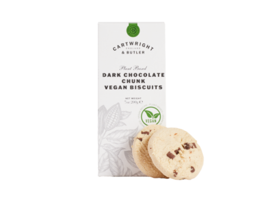 C&B Vegán étcsokoládé darabos keksz 200g