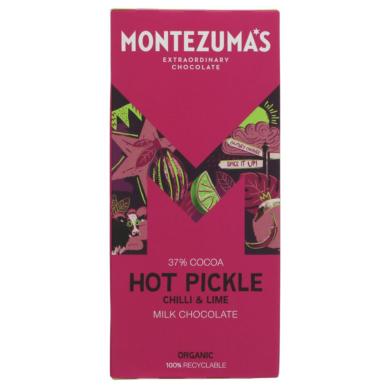 Montezuma's Chilis - Limeos tejcsokoládé 90g
