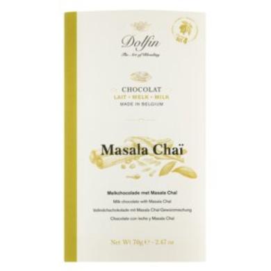 Dolfin Tejcsokoládé Masala Chai-al 70g