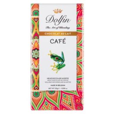 Dolfin Tejcsokoládé kávéval 30g