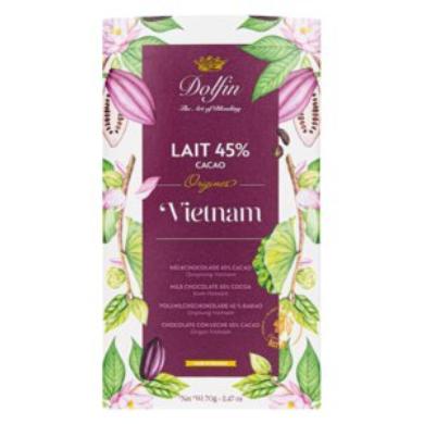 Dolfin 45%-os tejcsokoládé Vietnam 70g