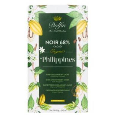 Dolfin 68%-os étcsokoládé Philippines 70g