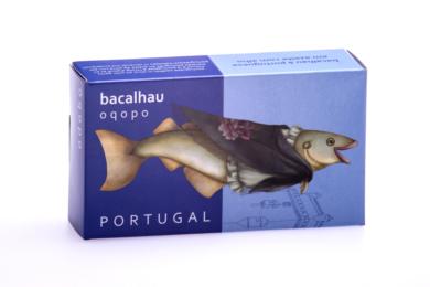 Oqopo Tőkehal olívaolajban fokhagymával 120g