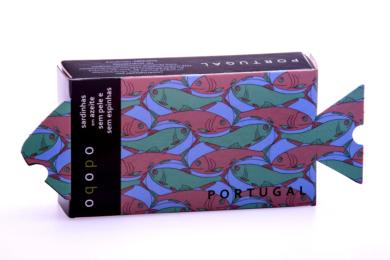 Oqopo Szardínia filé bőr nélkül, olívaolajban 120g