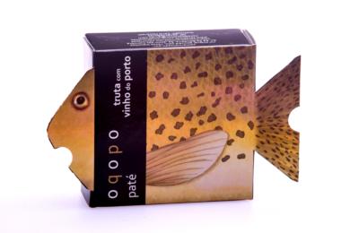 Oqopo Pisztráng pástétom 75g